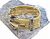 Victorian Enamel Buckle Bangle