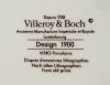 Villeroy & Boch Design 1900 Pattern Plates