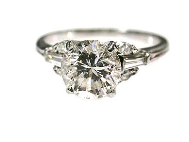 Vintage 1.66ct Diamond Ring