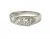 Vintage 3 Diamond Ring