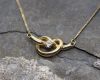 Vintage 'Knot' and Diamond Necklace