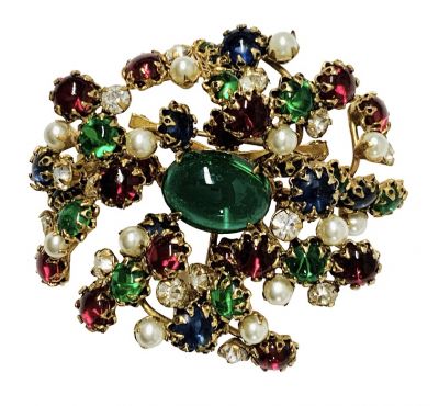 Vintage 1950’s Schreiner Brooch