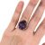 Vintage Amethyst and Diamond Ring