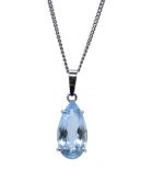 Vintage Aquamarine Pendant