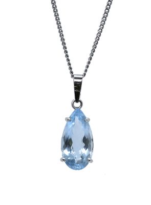 Vintage Aquamarine Pendant