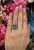 Vintage Aquamarine and Diamond Ring