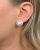 Vintage Baroque Pearl and Diamond Earrings