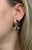 Vintage Black Onyx and Diamond Earrings