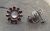 Vintage Cabochon Moonstone Earrings