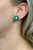 Vintage Chalcedony and Pearl Earrings