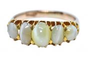 Vintage Chrysoberyl Cat's Eye Ring
