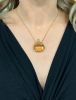 Vintage Citrine Fob Pendant