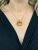 Vintage Citrine Fob Pendant