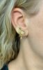 Vintage Cultured Pearl Floral Earrings