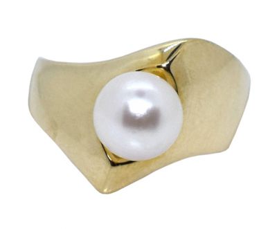 Vintage Cultured Pearl Ring