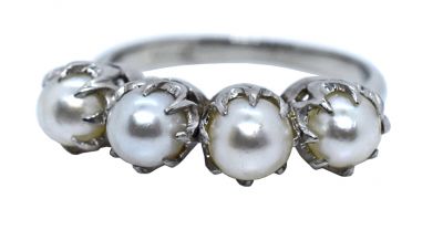Vintage Cultured Pearl Ring