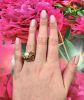 Vintage Cultured Pearl and Ruby Ring