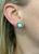 Vintage Cultured Pearl and Turquoise Earrings