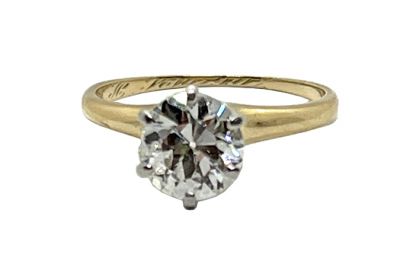 Vintage Diamond 1.30ct. Engagement Ring
