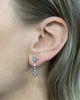 Vintage Diamond Drop Earrings