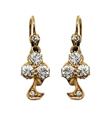 Vintage Diamond Earrings