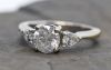Vintage 1.22ct Diamond 14kt Engagement Ring