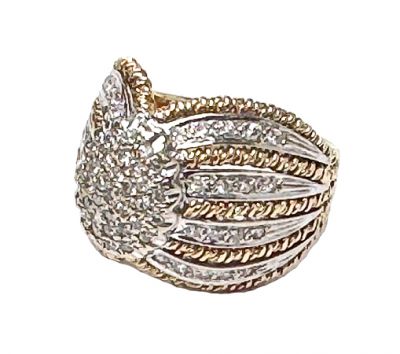 Vintage .69ct Diamond 14kt Ring