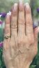 Vintage .18ct Diamond Ring in 18kt Yellow and White Gold