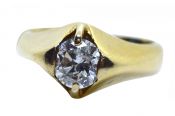 Vintage 0.71ct Diamond Solitaire Ring