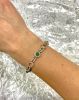 Vintage Emerald and Diamond Bracelet