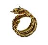 Vintage Enamel Serpent Ring