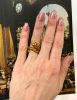 Vintage Enamel Serpent Ring