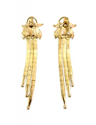 Vintage Floral Earrings