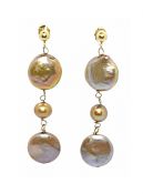 Vintage Freshwater Pearl Drop Earrings