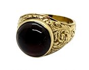 Vintage Garnet Solitaire Ring