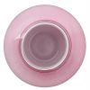 Vintage Industria Vetraria Valdarnese (IVV) Pink Cased Glass Vases