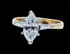 Vintage Marquise Diamond Ring