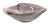 Vintage Mauve Murano Glass Bowl