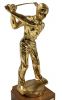 Vintage N.C.C. Golf Trophy Presented 1967