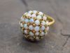 Vintage Opal Cluster Ring
