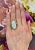 Vintage Opal and Emerald Ring