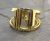 Vintage Prasiolite and Diamond Ring