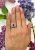 Vintage Ruby Solitaire Ring