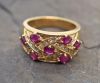 Vintage Ruby and Diamond Ring