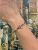 Vintage Sapphire and Diamond Hinged Knife Edge Bangle Bracelet