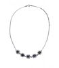 Vintage Sapphire and Diamond Necklace