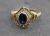 Vintage Sapphire and Diamond Ring