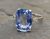 Vintage Ceylon 6.00ct Sapphire and Diamond Ring
