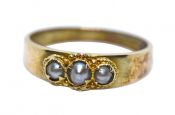 Vintage Seed Pearl Ring