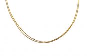 Vintage Seed Pearl Station Necklace